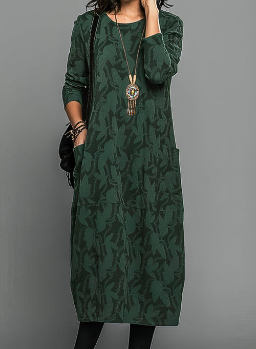 Helvano | Maxikleid mit Print für Damen
