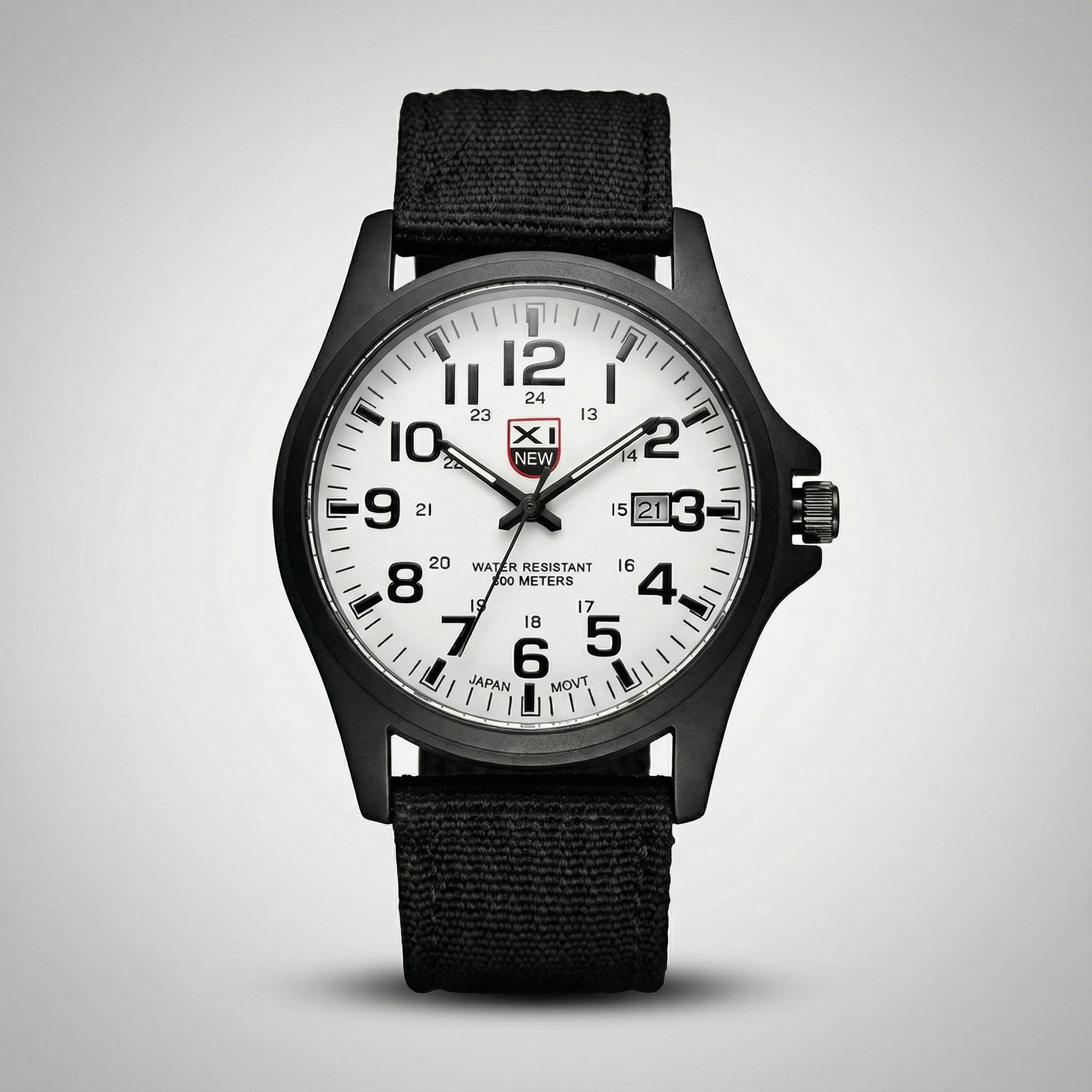 Helvano | Taktische Herrenuhr mit Edelstahlgehäuse