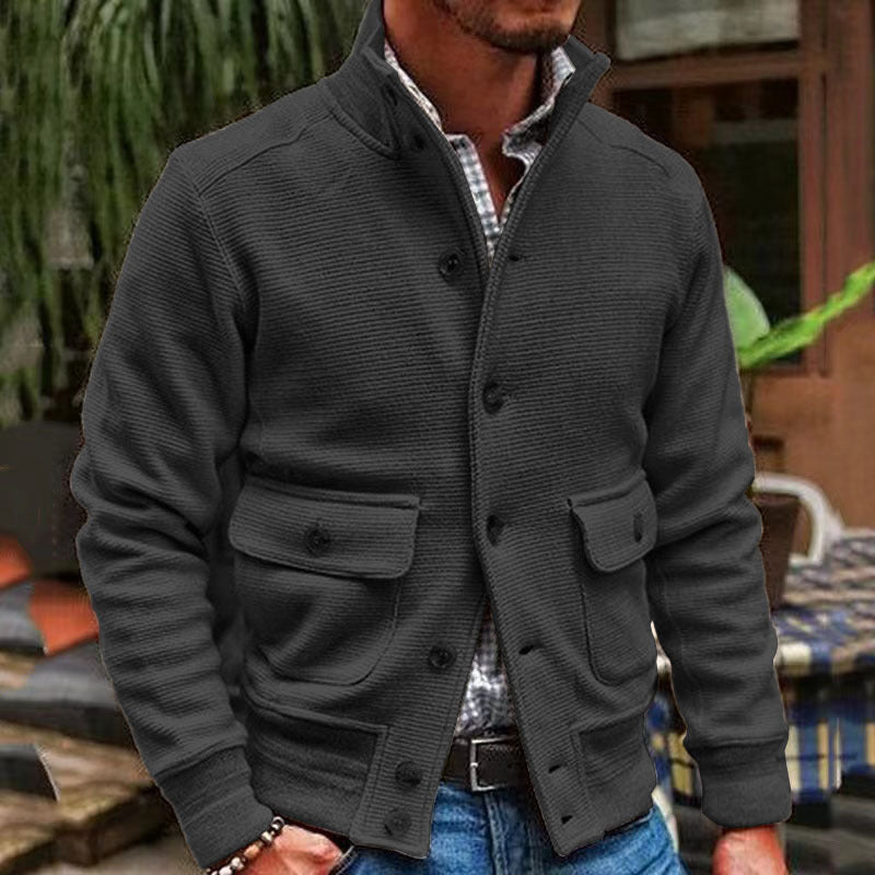 Helvano | Herrenjacke mit Stehkragen
