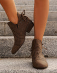 Helvano | Damen Stiefeletten mit Cut-out-Details