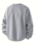 Helvano | Colorblock-Sweatshirt mit Rundhals für Herren