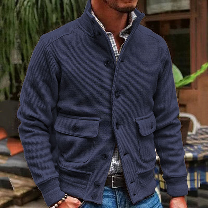 Helvano | Herrenjacke mit Stehkragen