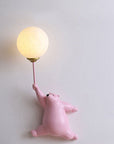 Helvano | Bären-Wandlampe mit Ballon fürs Kinderzimmer