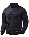 Helvano | Strickpullover mit Stehkragen für Herren