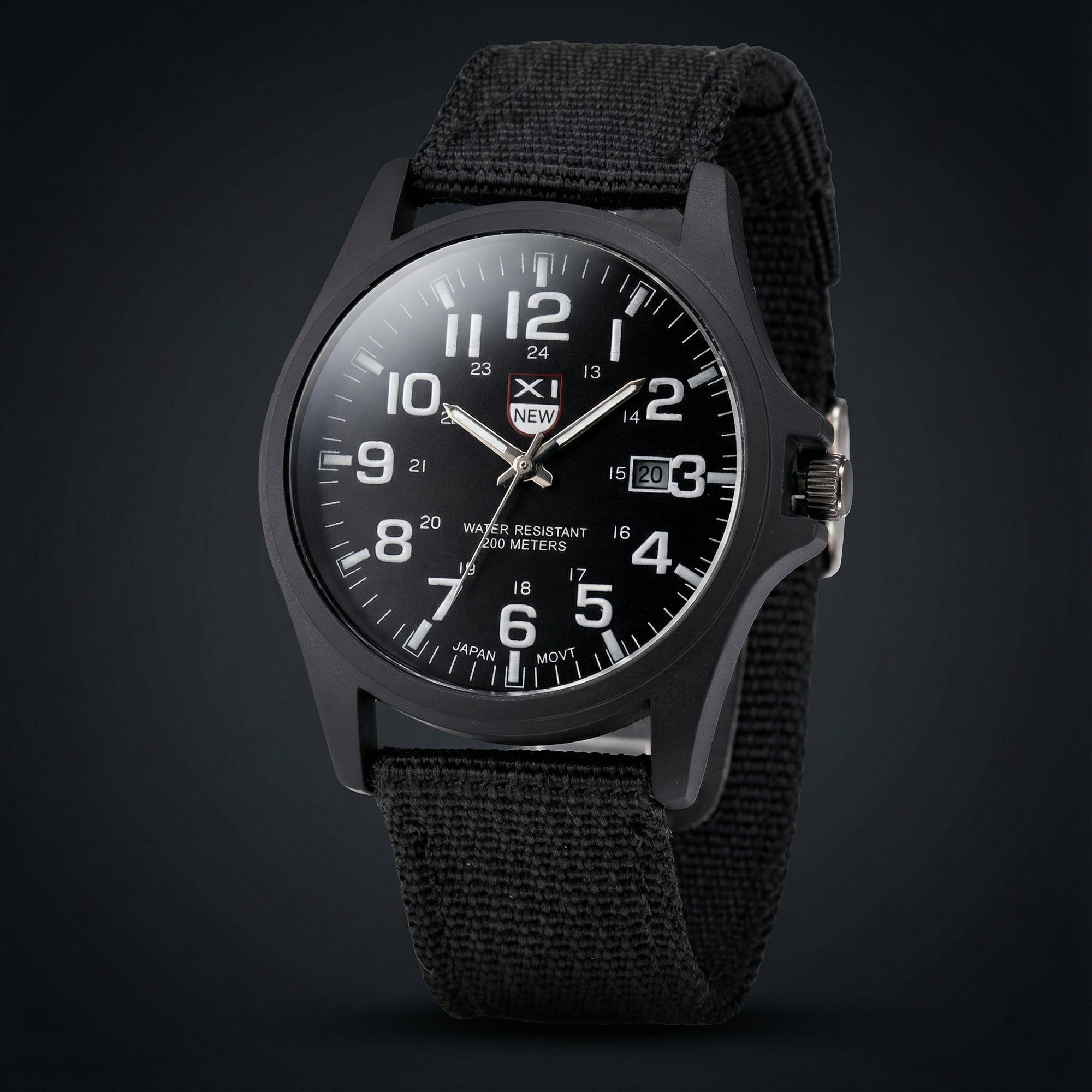 Helvano | Taktische Herrenuhr mit Edelstahlgehäuse
