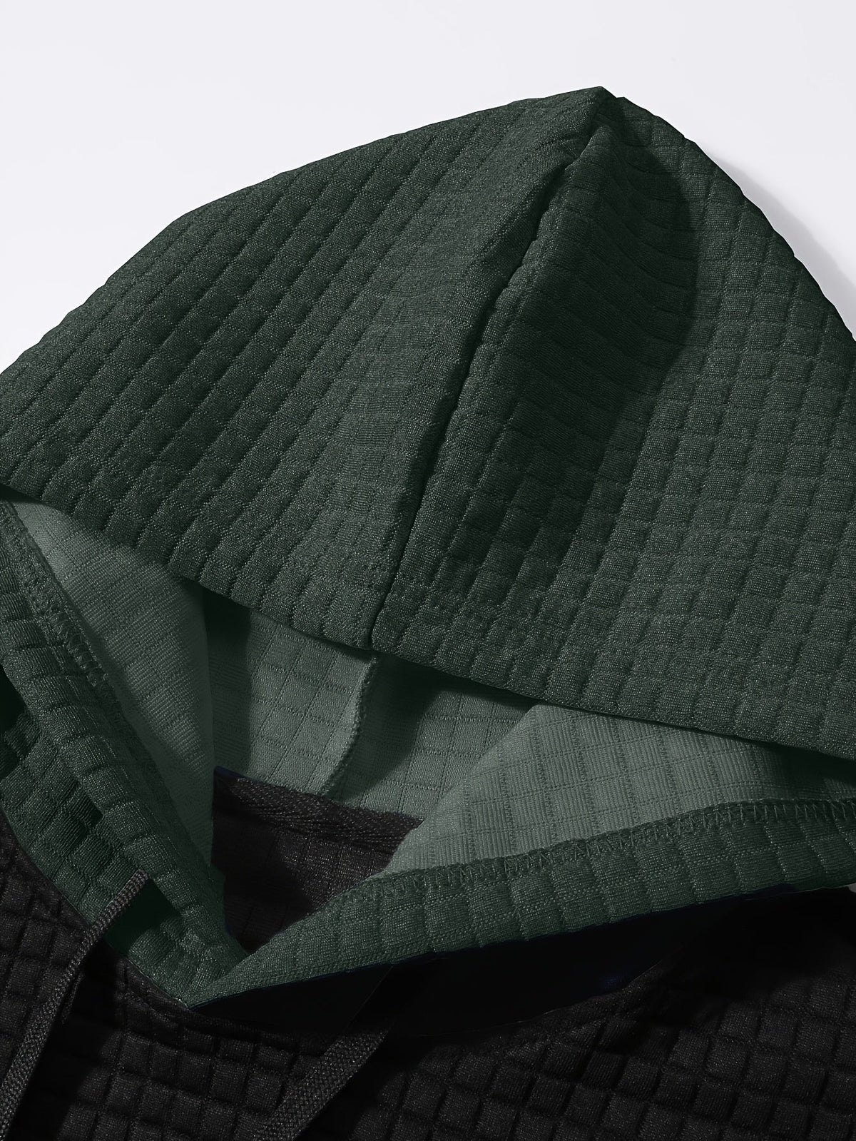 Helvano | Strukturierter Colorblock-Hoodie für Herren
