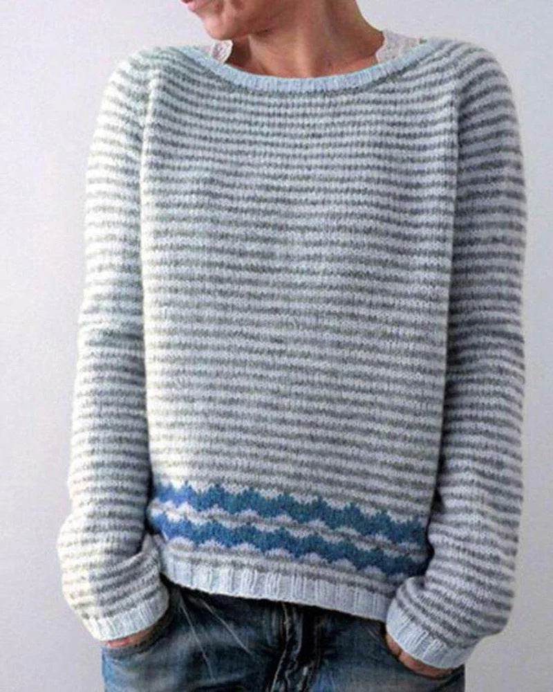 Helvano | Retro-Strickpullover für Damen