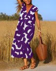 Helvano | Bedrucktes Sommerkleid für Damen