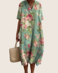 Helvano | Sommerkleid mit Blumenmuster für Damen