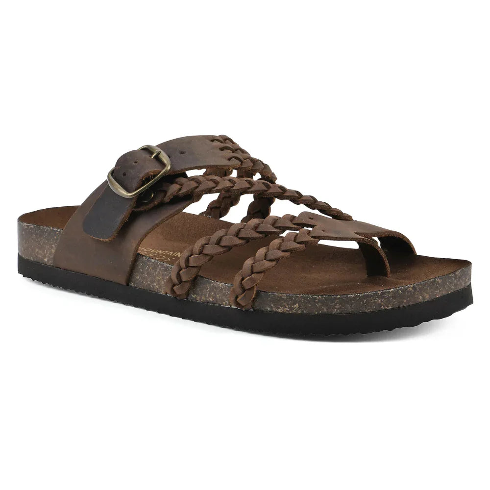 Helvano | Geflochtene Kork-Sandalen für Damen
