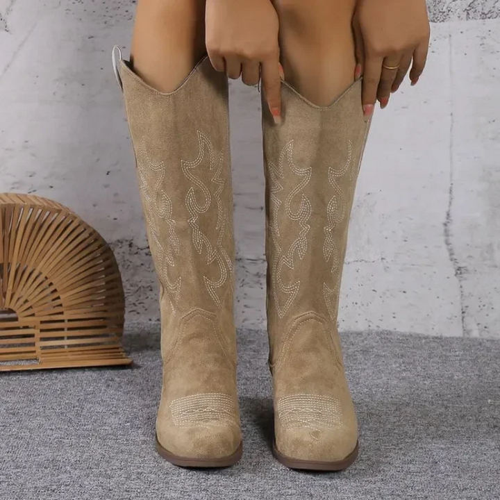 Helvano | Klassische Cowboystiefel für Damen