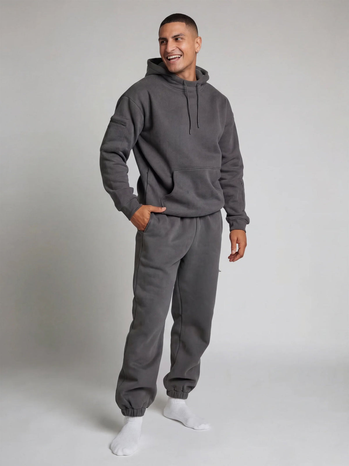 Helvano | Reise-Hoodie mit Kapuze für Damen &amp; Herren
