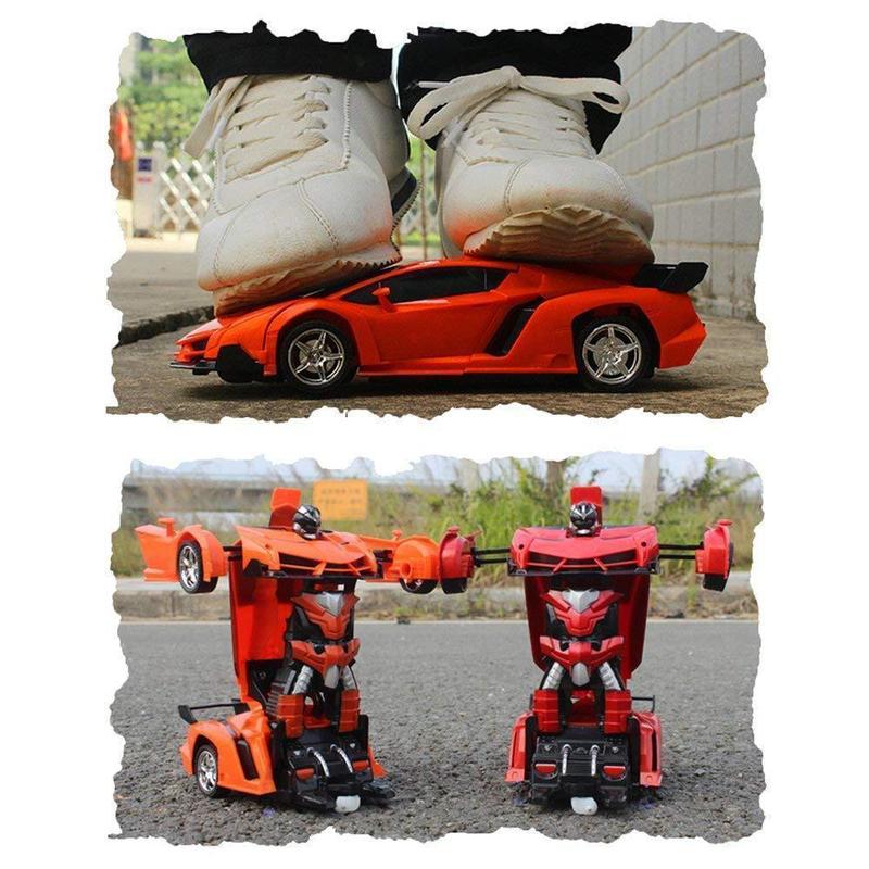 Helvano | Ferngesteuertes Transformer-Auto Roboter