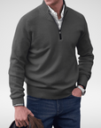 Helvano | Herren-Strickpullover mit Rundhalsausschnitt