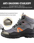 Helvano | Atmungsaktive Sicherheitsschuhe High-Top für Herren