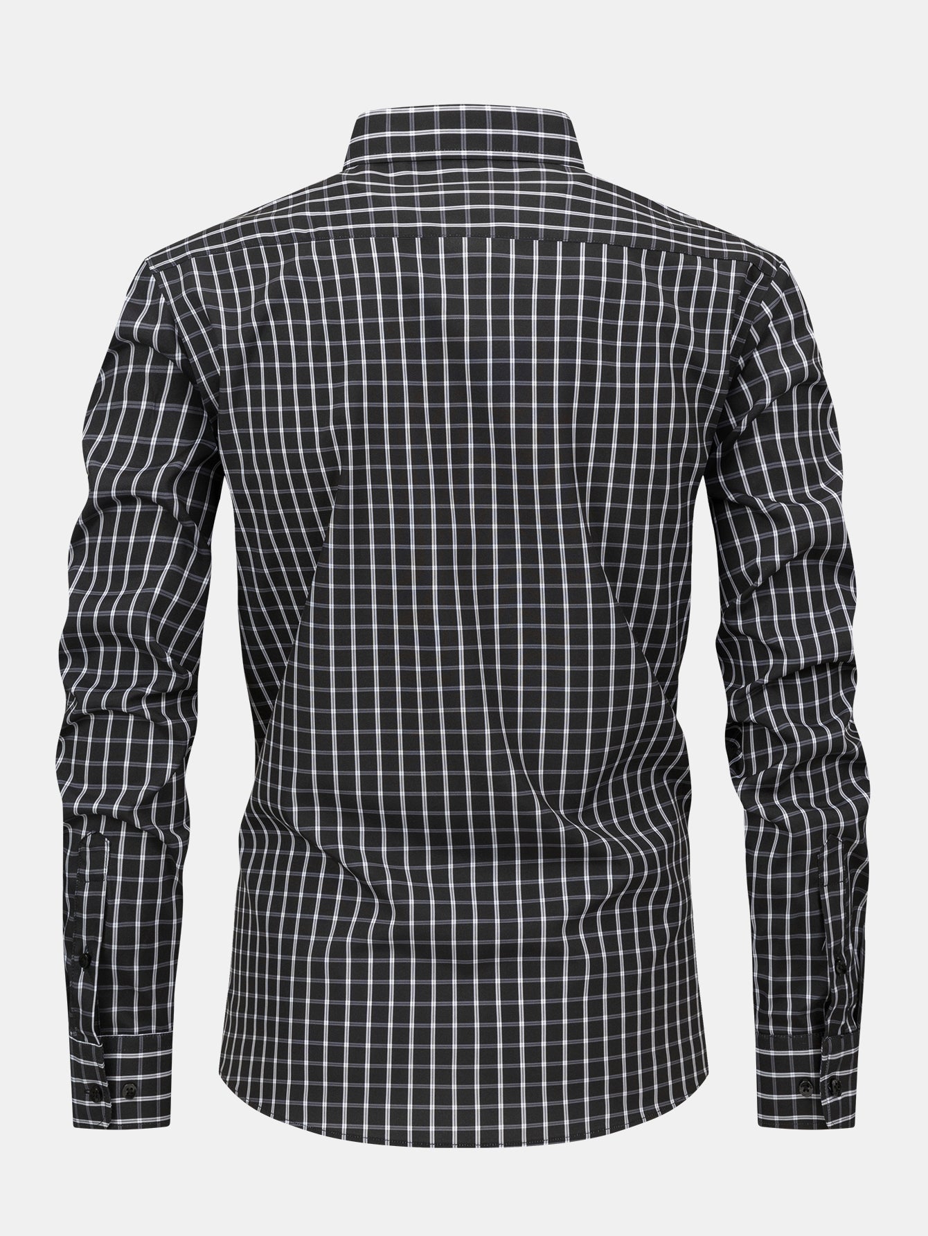 Helvano | Herren-Set: Kariertes Hemd &amp; Slim-Fit-Hose