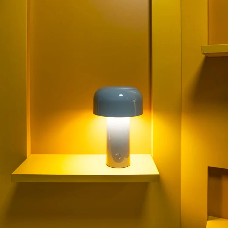 Helvano | Wiederaufladbare Pilz-Tischlampe