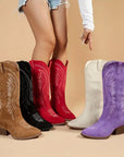 Helvano | Cowboystiefel mit Stickerei für Damen