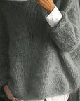 Helvano | Lockerer Strickpullover mit Rundhals für Damen