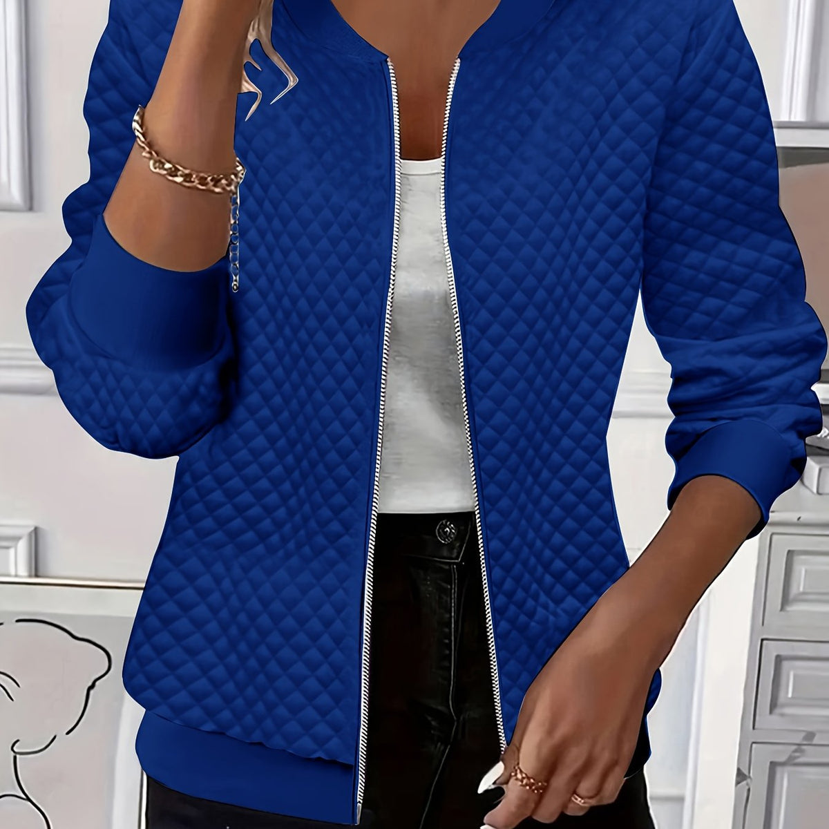 Helvano | Gesteppte Baseballjacke für Damen