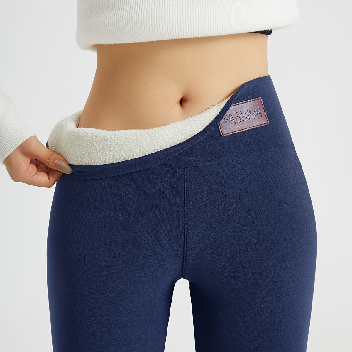 Helvano | Kuschelige High-Waist Winterleggings für Damen