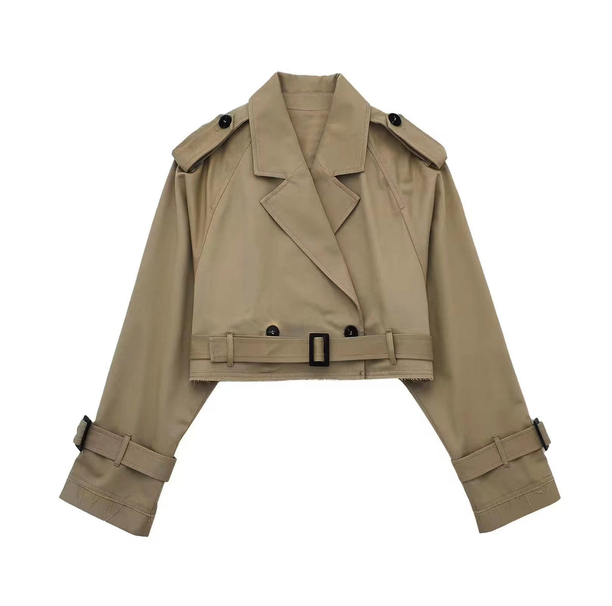 Helvano | Kurzer Trenchcoat für Damen