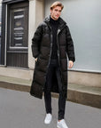 Helvano | Lange gesteppte Winterjacke für Herren