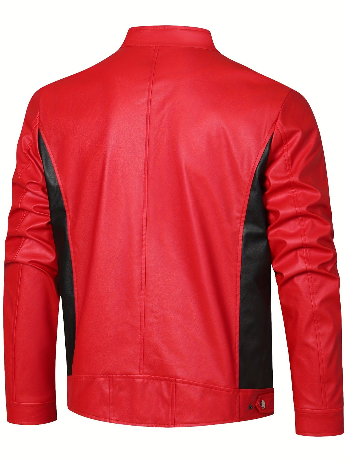 Helvano | Herren Kunstlederjacke mit Reissverschluss