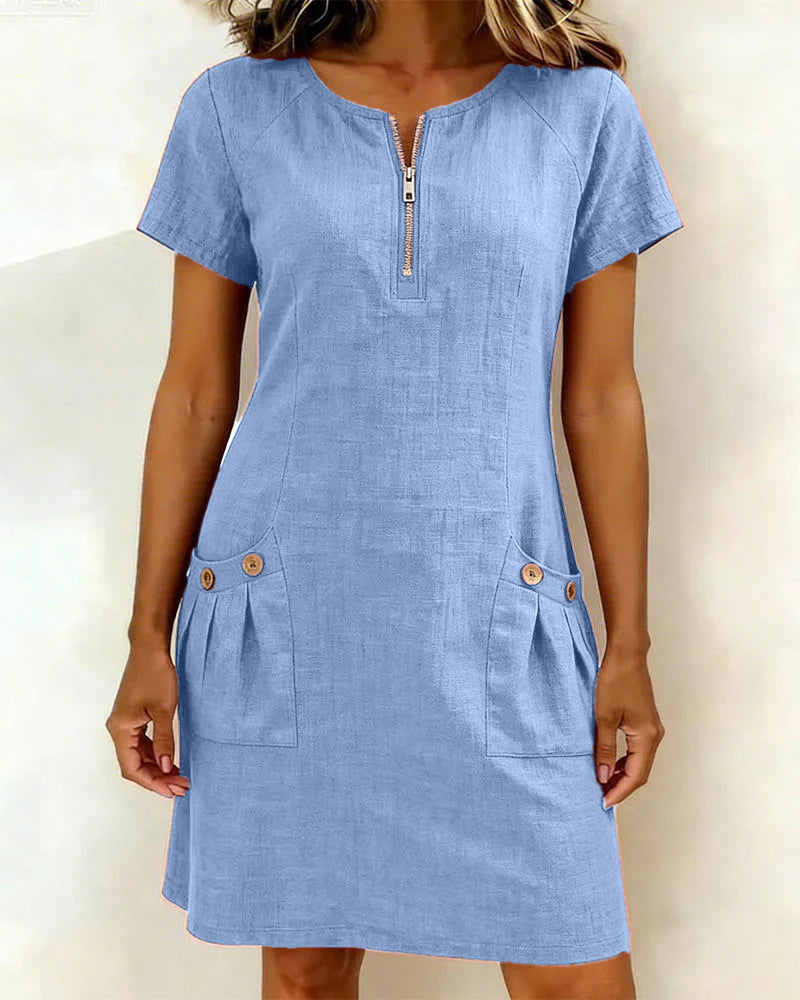 Helvano | Leinen-Kleid für Damen