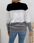 Helvano | Patchwork-Strickjacke für Damen