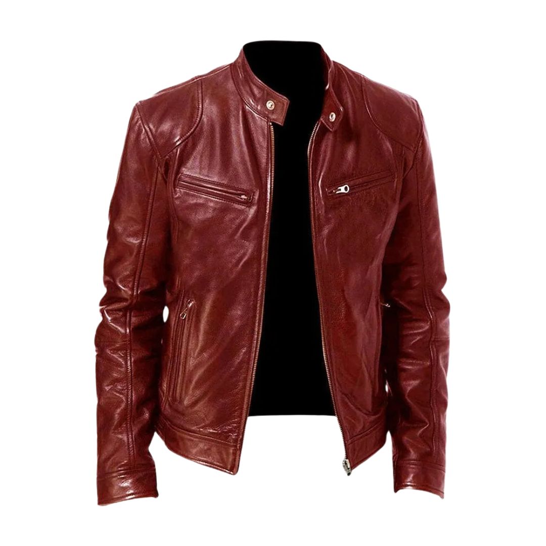 Helvano | Slim-Fit Herrenjacke mit Stehkragen