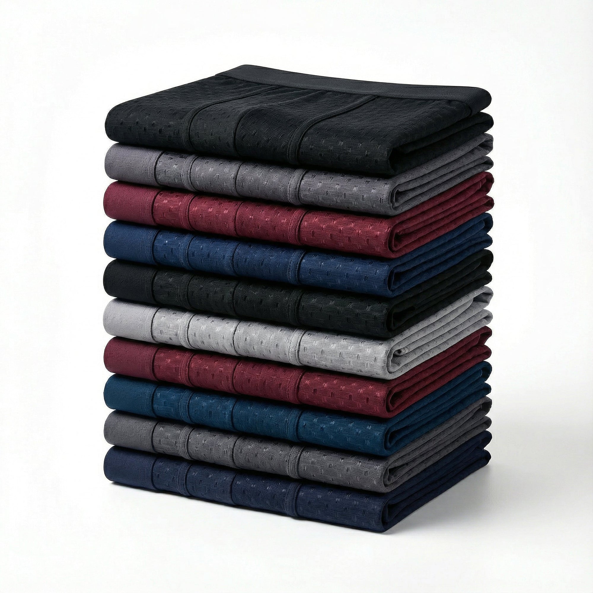 Helvano | Herren Boxershorts aus Bambus im 10er-Set
