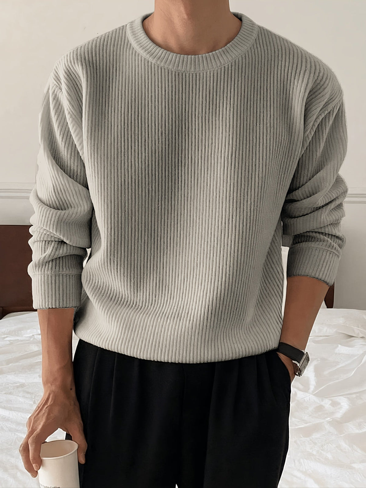 Helvano | Oversized Strickpullover für Herren