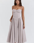 Helvano | Korsett-Midikleid für Damen
