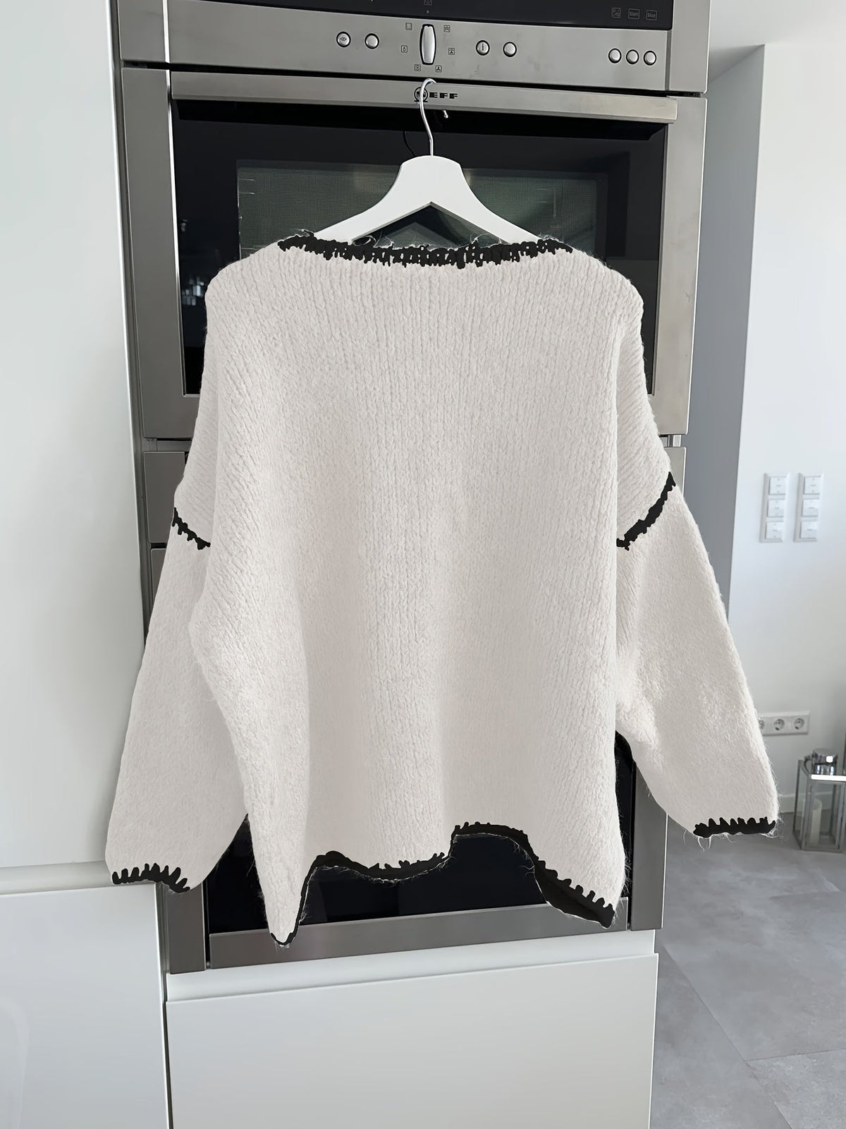 Helvano | Damen Strickpullover mit U-Boot-Ausschnitt