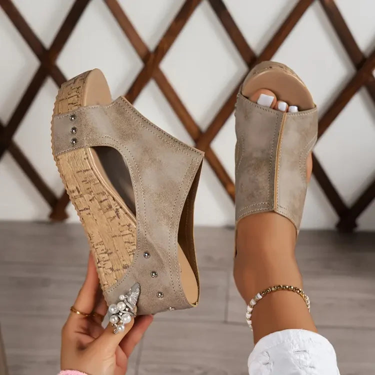 Helvano | Sandalen mit Absatz für Damen