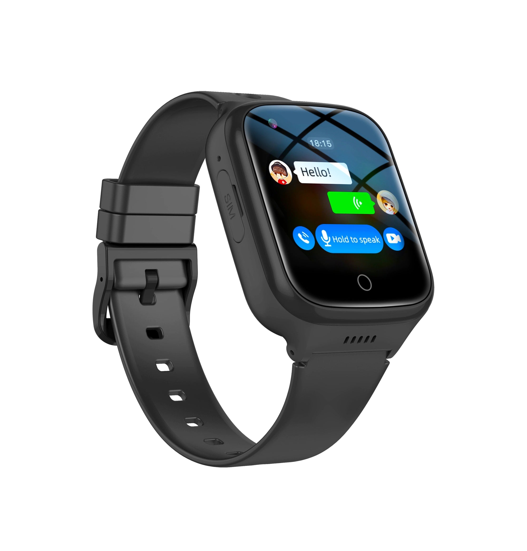 Helvano | Kinder-Smartwatch mit GPS &amp; Videoanruf