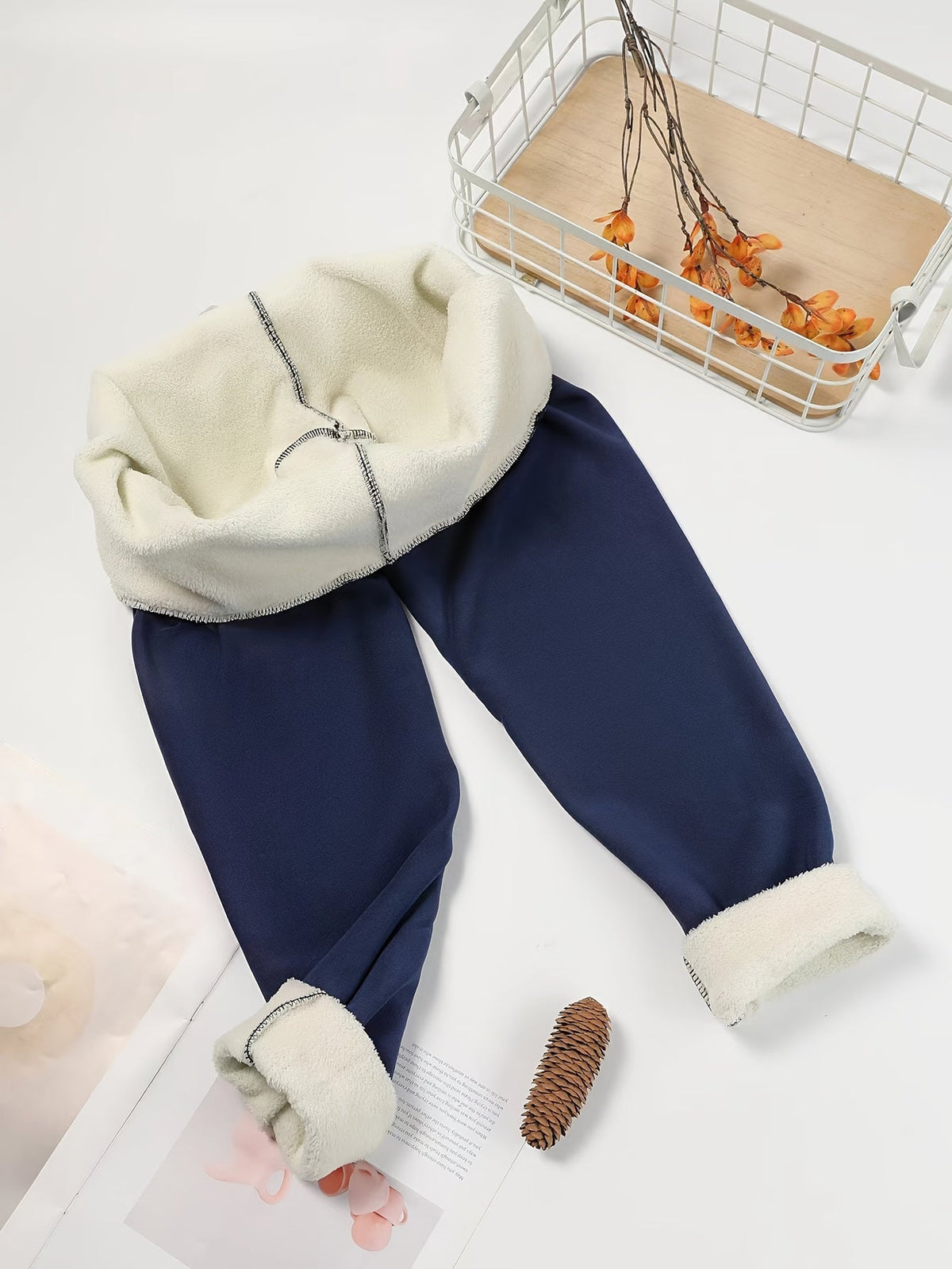 Helvano | Kuschelige High-Waist Winterleggings für Damen