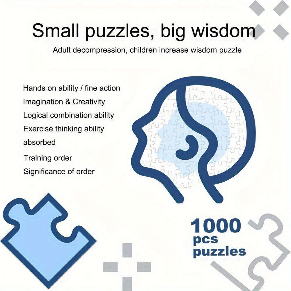 Helvano | Rundes Sternzeichen-Puzzle 1000 Teile
