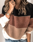 Helvano | Gestreiftes Sweatshirt für Damen