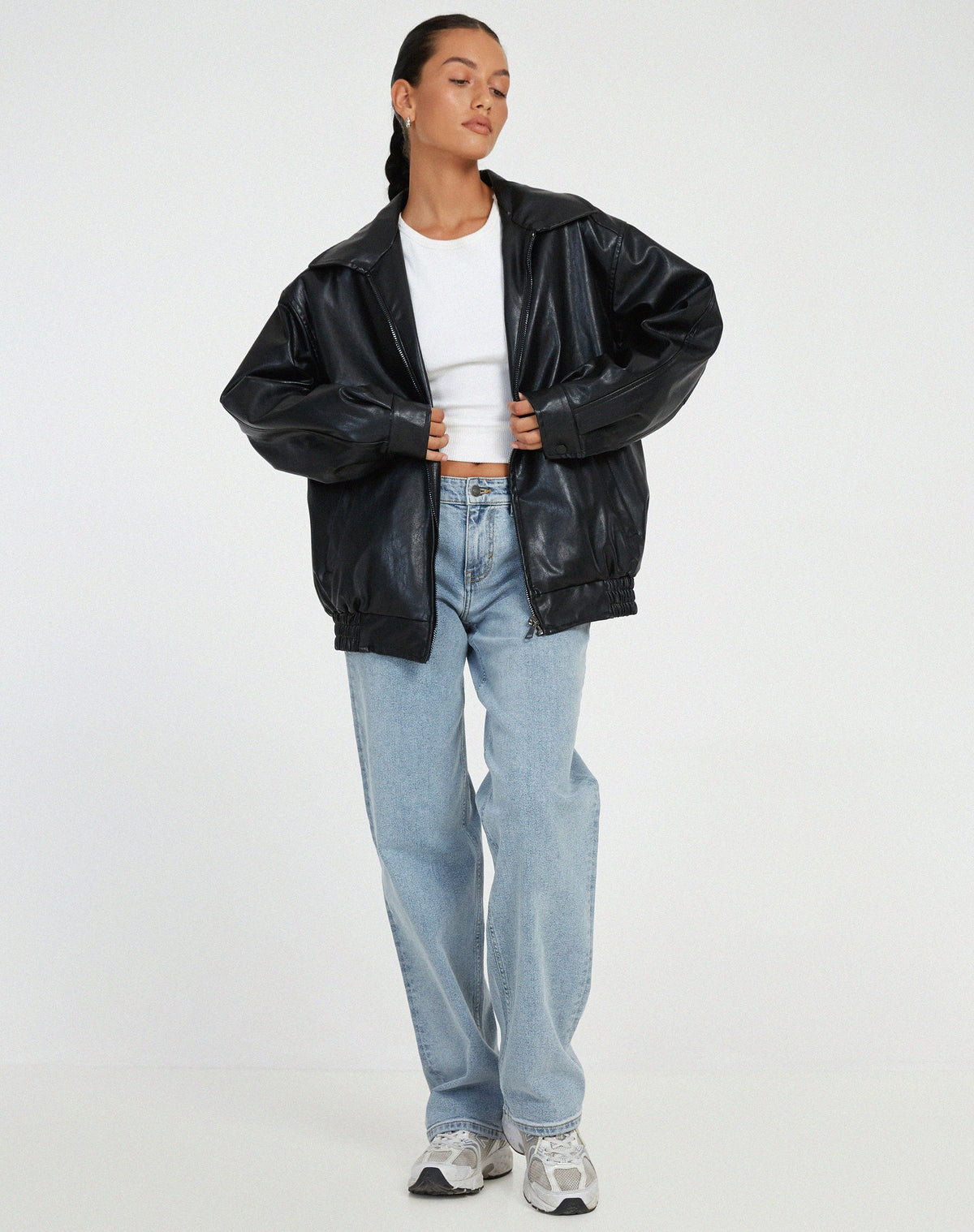 Helvano | Oversized Lockere Jacke für Damen