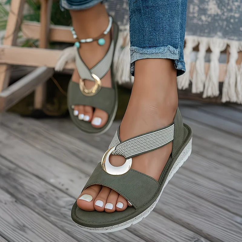 Helvano | Flache Sandalen für Damen