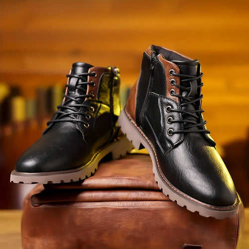 Helvano | Robuste Schnür-Stiefeletten für Herren