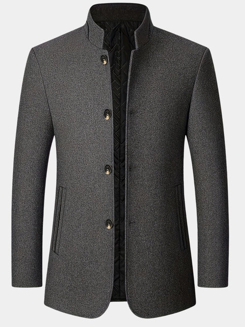 Helvano | Herrenjacke mit Stehkragen