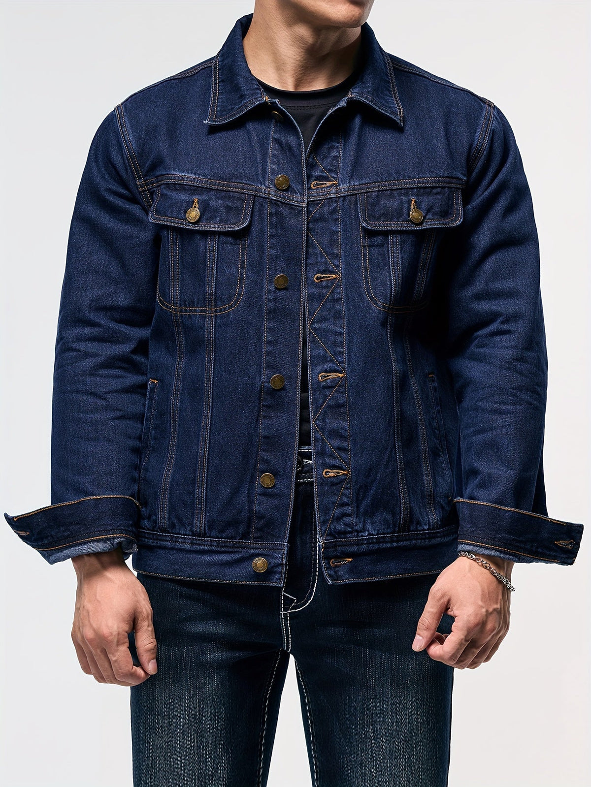 Helvano | Denim-Arbeitsjacke für Herren