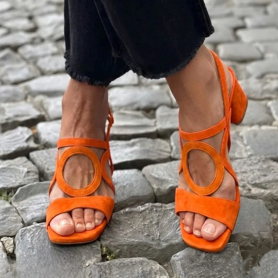 Helvano | Sandalen mit Eckiger Spitze für Damen