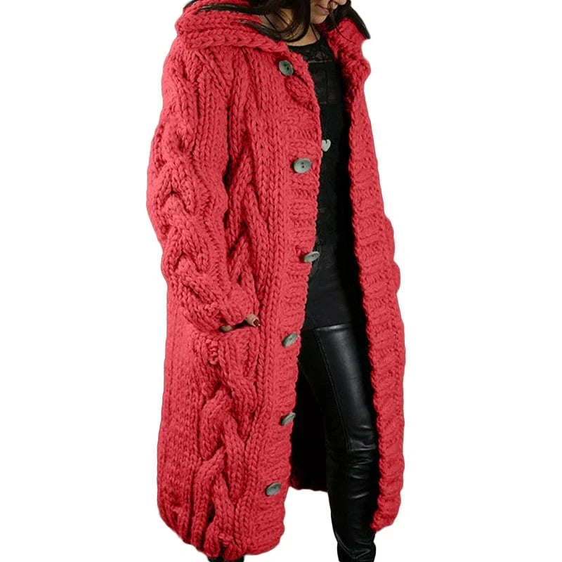 Helvano | Dicke Strickjacke für Damen
