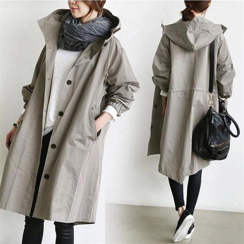 Helvano | Kapuzenjacke in mittlerer Länge für Damen