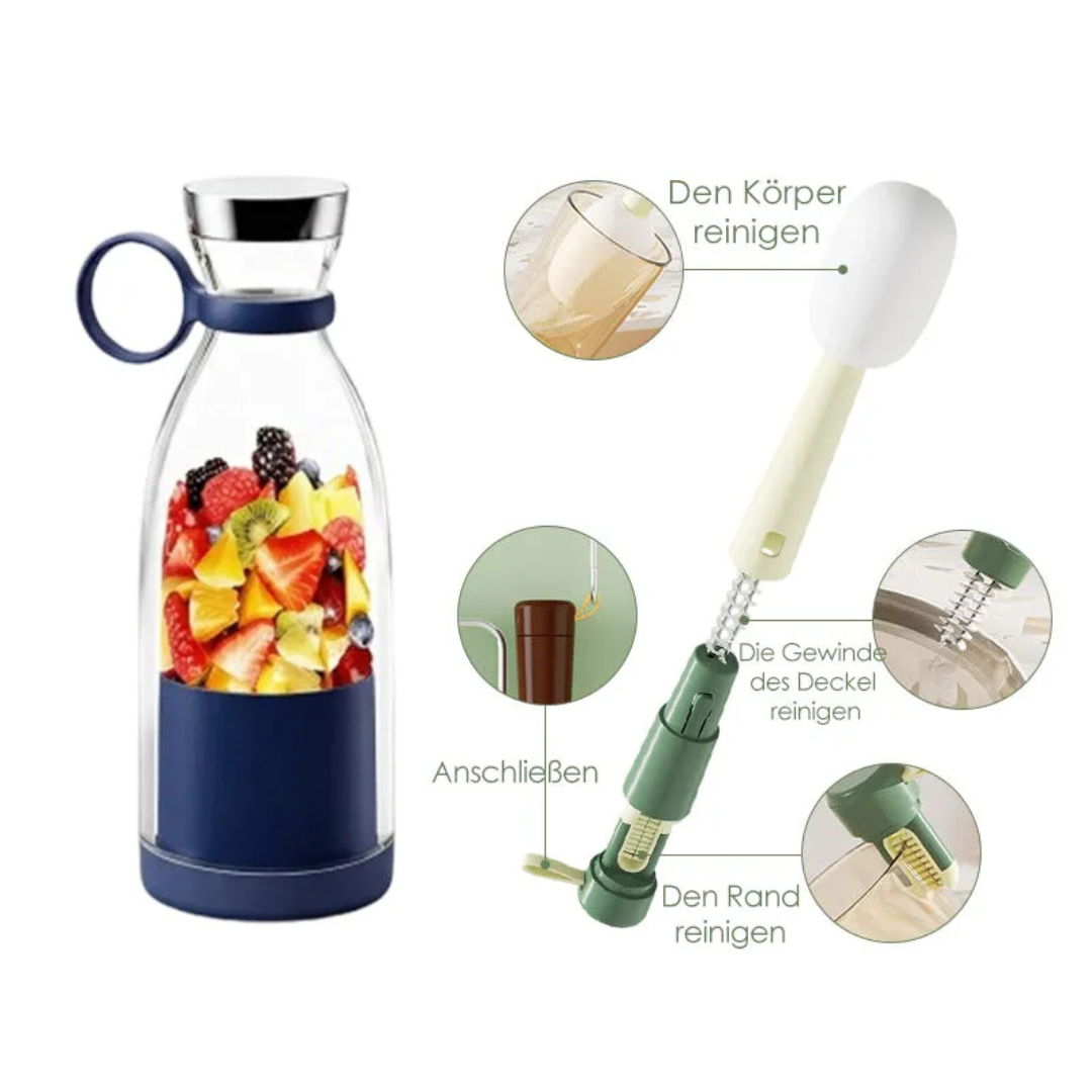 Helvano | Tragbarer Smoothie-Mixer mit USB-Aufladung