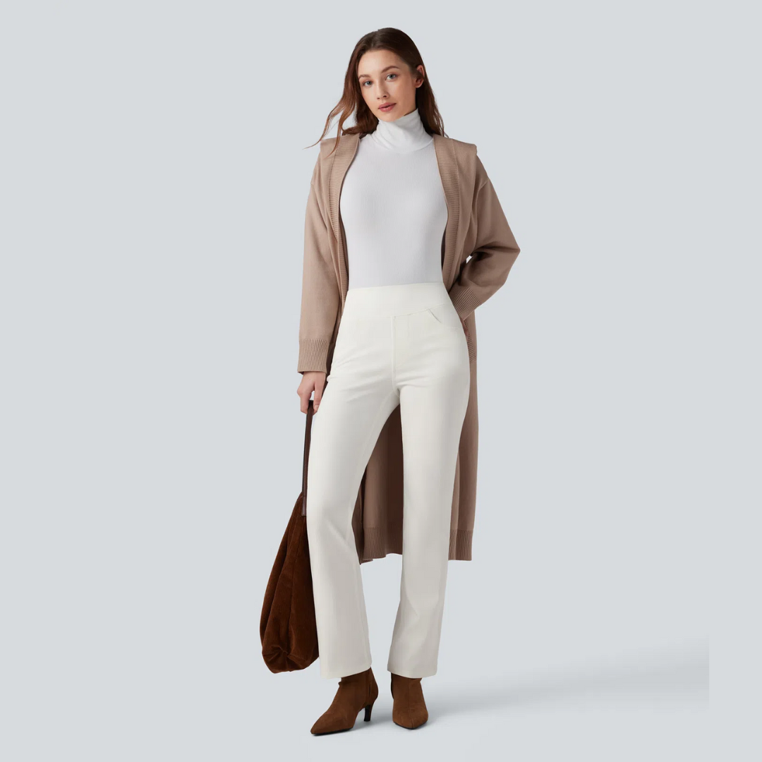 Helvano | Bootcut-Jeans mit hohem Bund für Damen